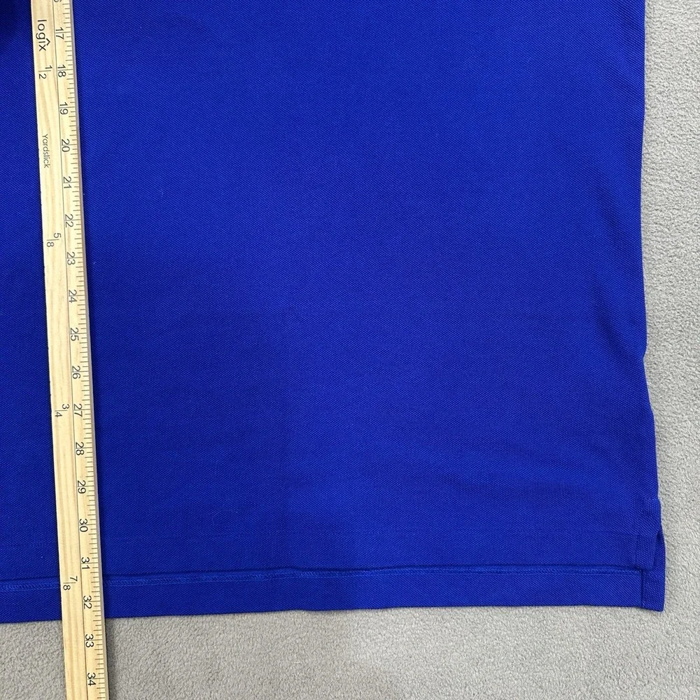 NWT‎ Polo Ralph Lauren Men's Long-Sleeve Polo Knit Shirt Royal Blue 3XB BIG $125